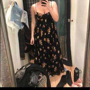 Free People Floral Jumpsuit